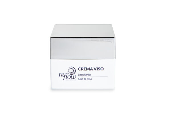 Crema viso emolliente con olio di riso